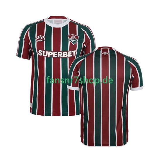 Fluminense fußball trikot Herren Heim 2025-2026 Kurzarm