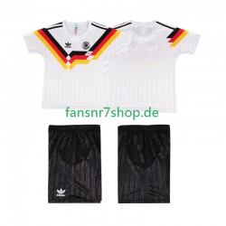 Deutschland fußball trikot Kinder Heim Retro 1990 Kurzarm