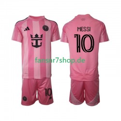 Inter Miami fußball trikot Lionel Messi 10 Kinder Heim 2025 Kurzarm