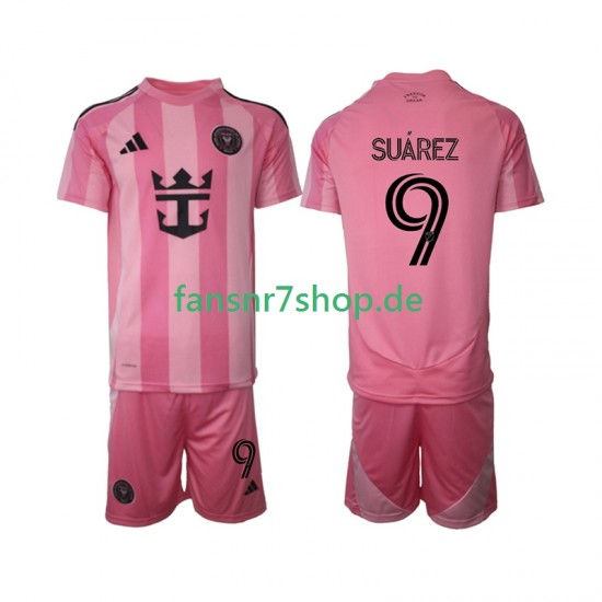 Inter Miami fußball trikot Luis Suarez 9 Kinder Heim 2025 Kurzarm
