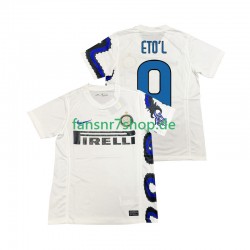 Inter Mailand fußball trikot ETOL 9 Herren Auswärts Retro 2011 2010 Kurzarm