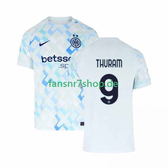 Inter Mailand fußball trikot Marcus Thuram 9 Herren Auswärts 2025-2026 Kurzarm