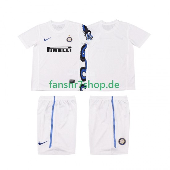 Inter Mailand fußball trikot Kinder Auswärts Retro 2011 2010 Kurzarm