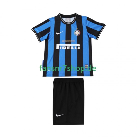 Inter Mailand fußball trikot 2009 Kinder Heim Retro 2010 Kurzarm