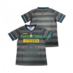 Inter Mailand fußball trikot 1997 1998 Herren Ausweich Retro Kurzarm