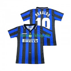 Inter Mailand fußball trikot Ronaldo 10 1997 1998 Herren Heim Retro Kurzarm