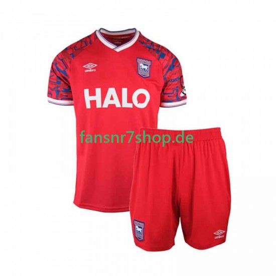 fußball trikot Ipswich Town Kinder Auswärts 2025-2026 Kurzarm