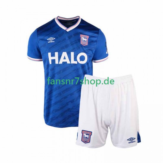 fußball trikot Ipswich Town Kinder Heim 2025-2026 Kurzarm