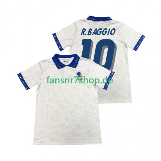 Italien fußball trikot Roberto Baggio 10 Herren Auswärts Retro 1994 Kurzarm