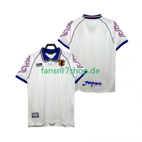Japan fußball trikot 1998 Herren Auswärts Retro Kurzarm