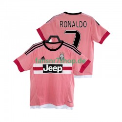 Juventus Turin fußball trikot Cristiano Ronaldo 7 2016 2017 Herren Auswärts Retro Kurzarm
