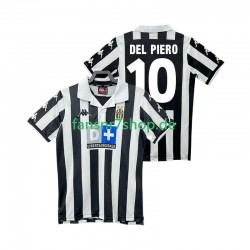 Juventus Turin fußball trikot DEL PIERO 10 2000 Herren Heim Retro 1999 Kurzarm