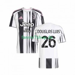 Juventus Turin fußball trikot Douglas Luiz 26 Herren Heim 2025-2026 Kurzarm