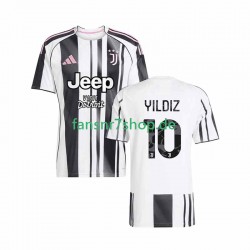 Juventus Turin fußball trikot Kenan Yildiz 10 Herren Heim 2025-2026 Kurzarm