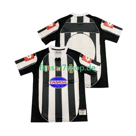 Juventus Turin fußball trikot 2002 2003 Herren Heim Retro Kurzarm