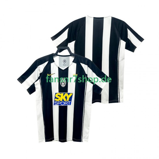 Juventus Turin fußball trikot 2005 Herren Heim Retro 2004 Kurzarm