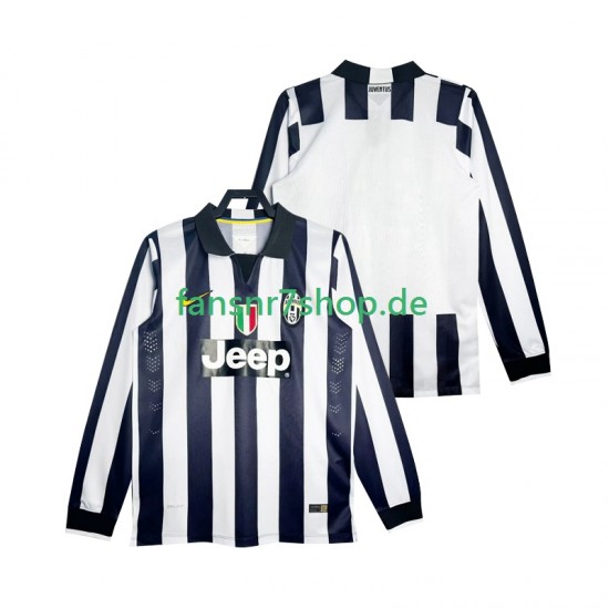 Juventus Turin fußball trikot 2014 2015 Herren Heim Retro Langarm