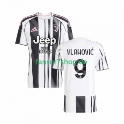 Juventus Turin fußball trikot Vlahovic 9 Herren Heim 2025-2026 Kurzarm