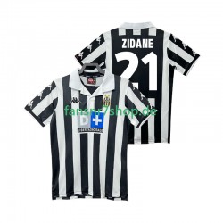 Juventus Turin fußball trikot ZIDANE 21 2000 Herren Heim Retro 1999 Kurzarm