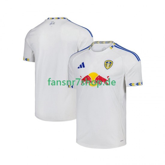 Leeds United fußball trikot Herren Heim 2025-2026 Kurzarm
