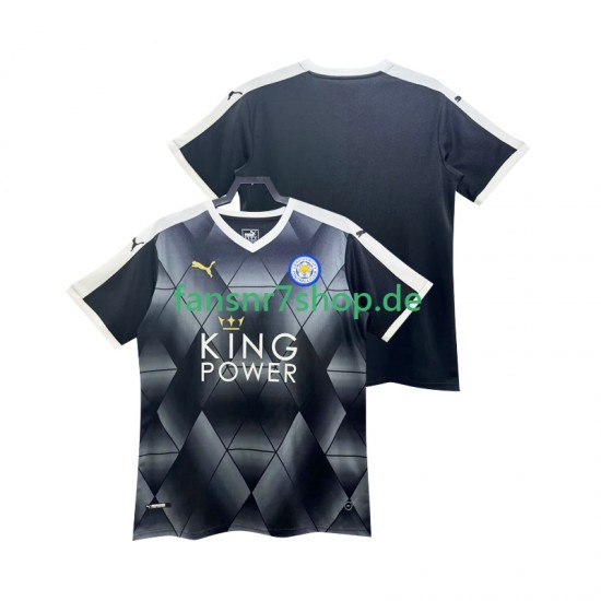 Leicester City fußball trikot 2014 2015 Herren Auswärts Retro Kurzarm