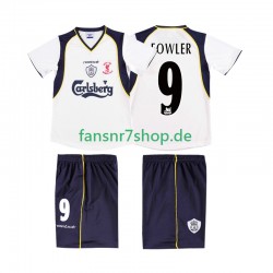 Liverpool fußball trikot FOWLER 9 LWP 2001 2002 Herren Auswärts Retro Kurzarm