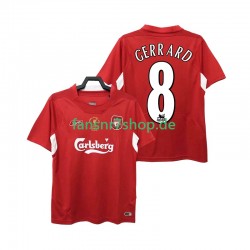 Liverpool fußball trikot GERRARD 8 2005 Herren Heim Retro 2004 Kurzarm