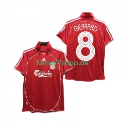 Liverpool fußball trikot GERRARD 8 Herren Heim Retro 2008 2006 Kurzarm