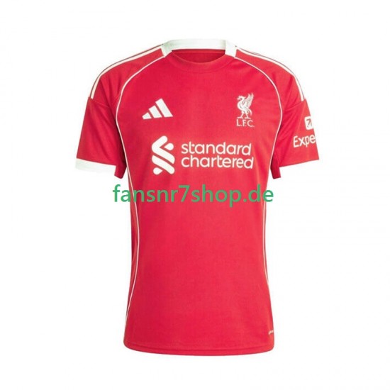 Liverpool fußball trikot Herren Heim 2025-2026 Kurzarm