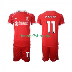 Liverpool fußball trikot Mohamed Salah 11 Kinder Heim 2025-2026 Kurzarm