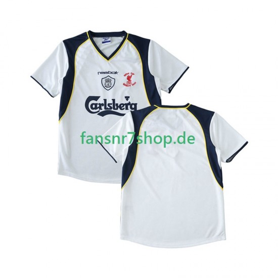 Liverpool fußball trikot LWP 2001 2002 Herren Auswärts Retro Kurzarm