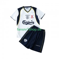 Liverpool fußball trikot LWP 2001 2002 Kinder Auswärts Retro Kurzarm