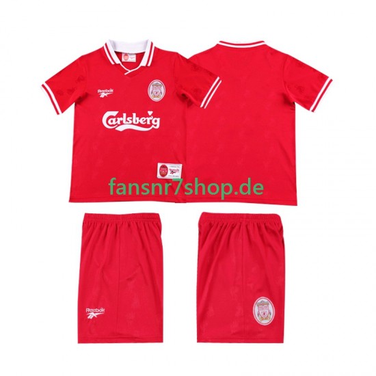 Liverpool fußball trikot LWP 1996 1997 Kinder Heim Retro Kurzarm