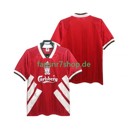 Liverpool fußball trikot 1993 1995 Herren Heim Retro Kurzarm