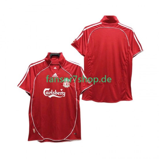 Liverpool fußball trikot Herren Heim Retro 2008 2006 Kurzarm
