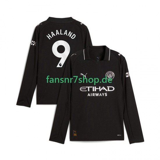 Manchester City fußball trikot Erling Haaland 9 Herren Auswärts 2025-2026 Langarm Manchester City fußball trikot Erling Haaland 9 Herren Auswärts 2025-2026 Langarm