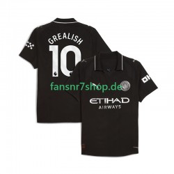 Manchester City fußball trikot Jack Grealish 10 Herren Auswärts 2025-2026 Kurzarm