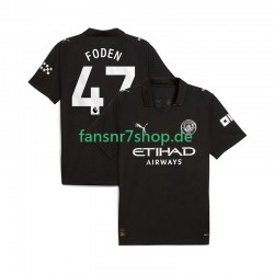 Manchester City fußball trikot Phil Foden 47 Herren Auswärts 2025-2026 Kurzarm