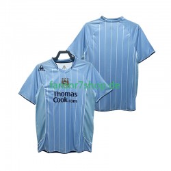 Manchester City fußball trikot 2007 Herren Heim Retro 2008 Kurzarm