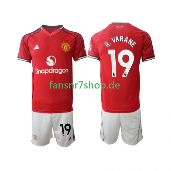 Manchester United fußball trikot Bryan Mbeumo 19 Kinder Heim 2025-2026 Kurzarm