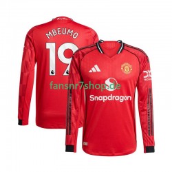Manchester United fußball trikot Bryan Mbeumo 19 Herren Heim 2025-2026 Langarm