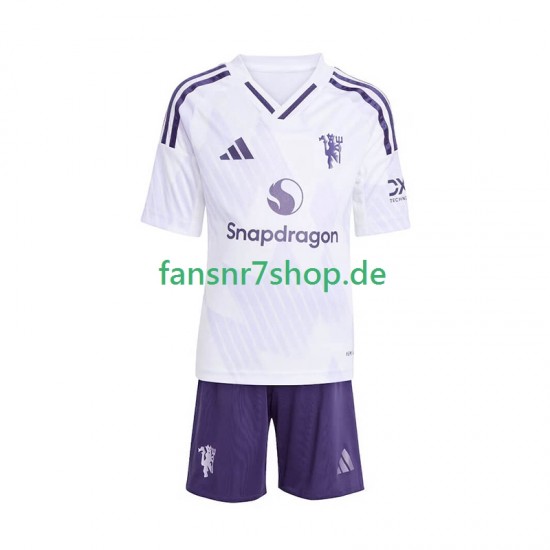 Manchester United fußball trikot Kinder Auswärts 2025-2026 Kurzarm