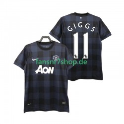 Manchester United fußball trikot GIGGS 11 2013 2014 Herren Auswärts Retro Kurzarm