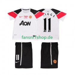 Manchester United fußball trikot GIGGS 11 Champions League 2012 Kinder Ausweich Retro 2011 Kurzarm