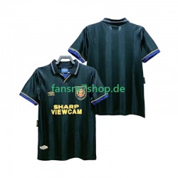 Manchester United fußball trikot 1993 Herren Auswärts Retro 1994 Kurzarm