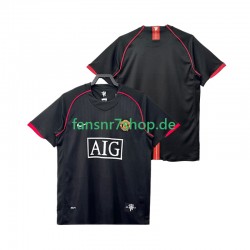 Manchester United fußball trikot 2007 Herren Auswärts Retro 2008 Kurzarm