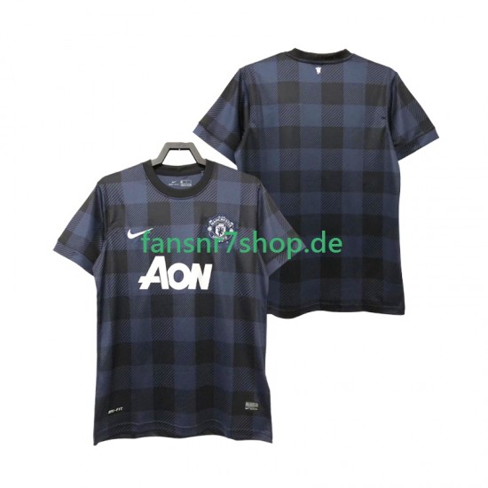 Manchester United fußball trikot 2013 2014 Herren Auswärts Retro Kurzarm