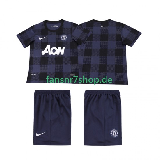 Manchester United fußball trikot 2013 2014 Kinder Auswärts Retro Kurzarm