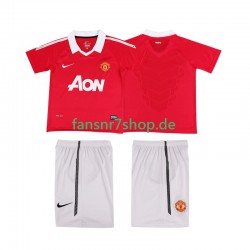 Manchester United fußball trikot Kinder Heim Retro 2011 2010 Kurzarm