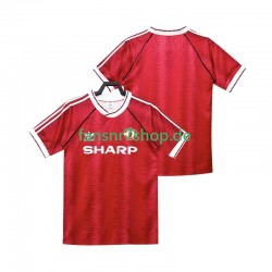 Manchester United fußball trikot 1992 Herren Heim Retro 1990 Kurzarm